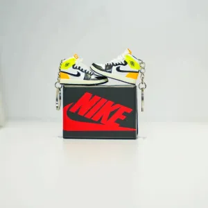 3D Sneaker Keychain With Box - AJ1 Volt Gold