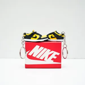 3D Sneaker Keychain With Box - Dunk Low Michigan