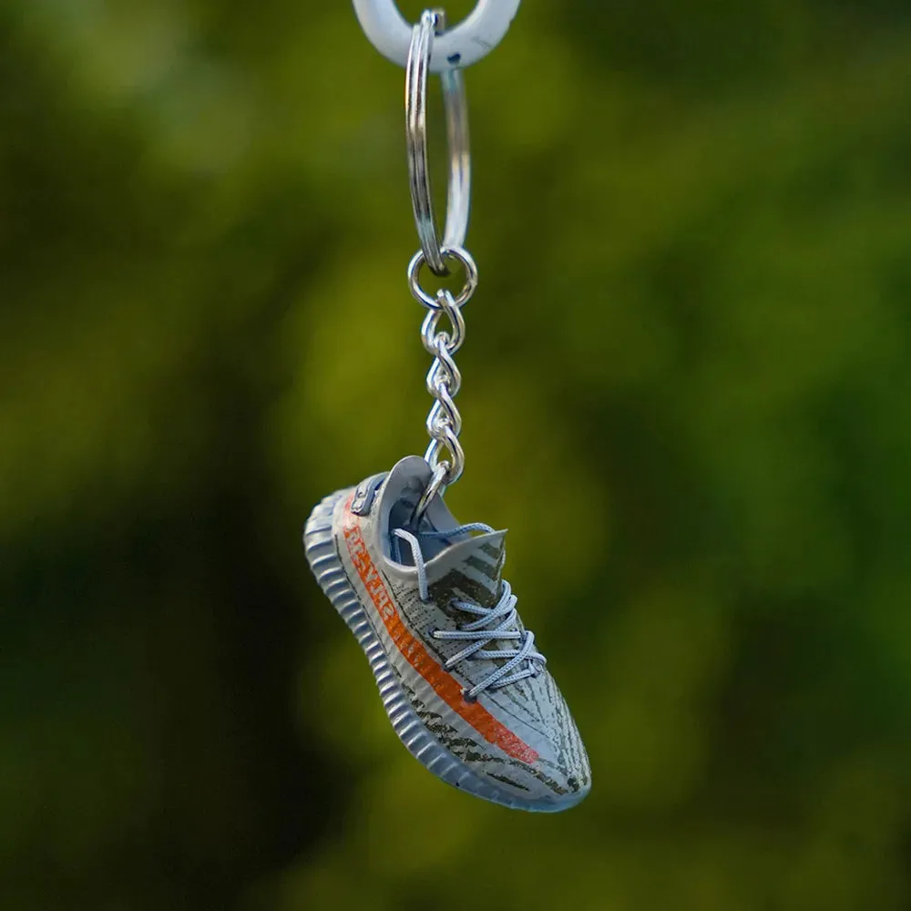 3D sneaker keychain Yeezy 350 Beluga