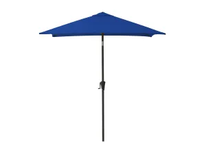 9ft Square Cobalt Blue Patio Umbrella