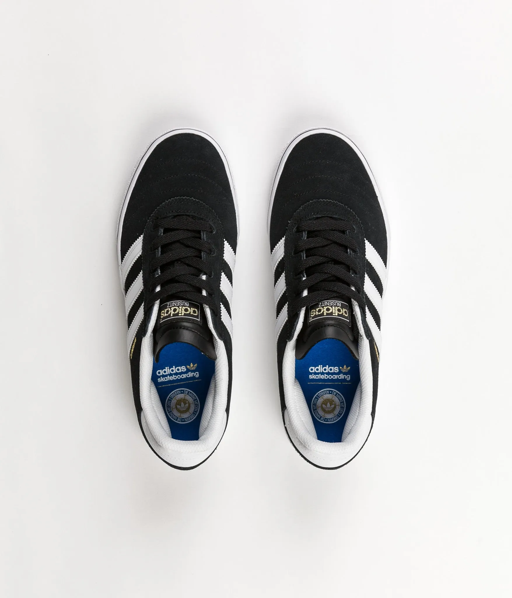 Adidas Busenitz Vulc Shoes - Black / Running White / Black