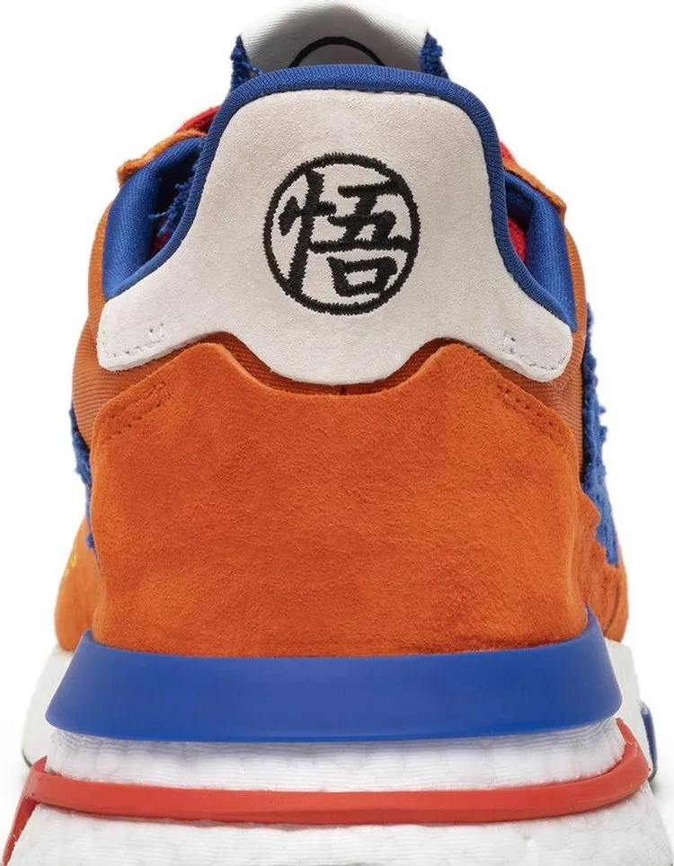 Adidas Dragon Ball Z x ZX 500 RM 'Son Goku' Sneakers, Orange