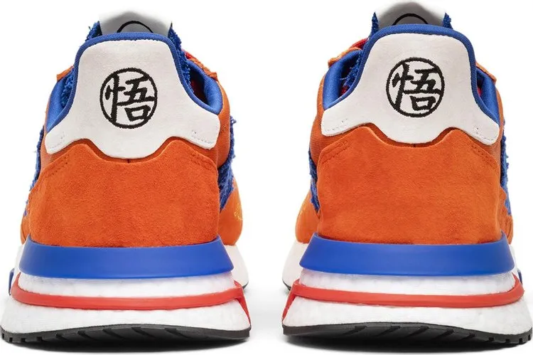 Adidas Dragon Ball Z x ZX 500 RM 'Son Goku' Sneakers, Orange