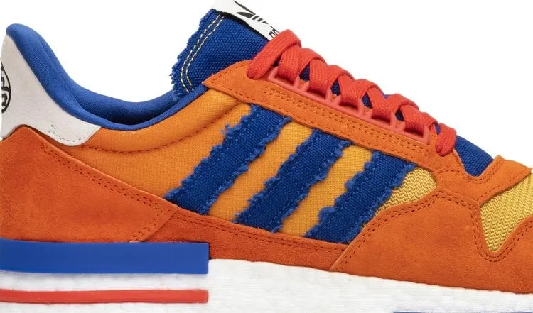 Adidas Dragon Ball Z x ZX 500 RM 'Son Goku' Sneakers, Orange