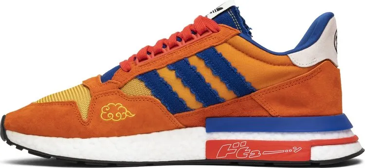 Adidas Dragon Ball Z x ZX 500 RM 'Son Goku' Sneakers, Orange