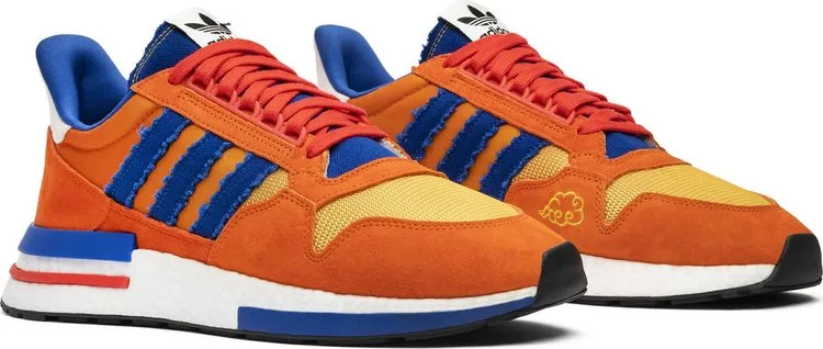 Adidas Dragon Ball Z x ZX 500 RM 'Son Goku' Sneakers, Orange