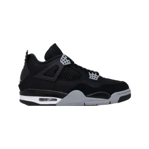 Air Jordan 4, Black Canvas