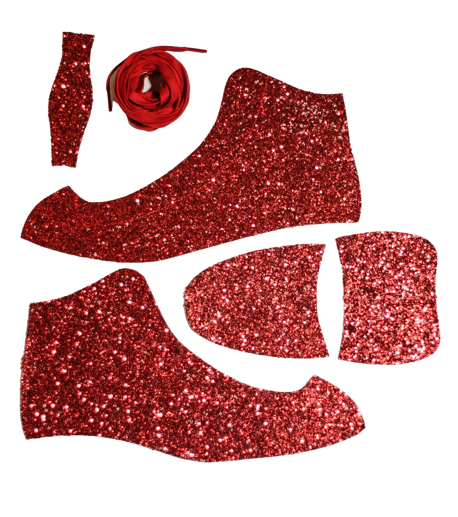 American Skate Wrap Womens, Sparkle Red