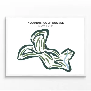 Audubon Golf Course, New York - Printed Golf Courses