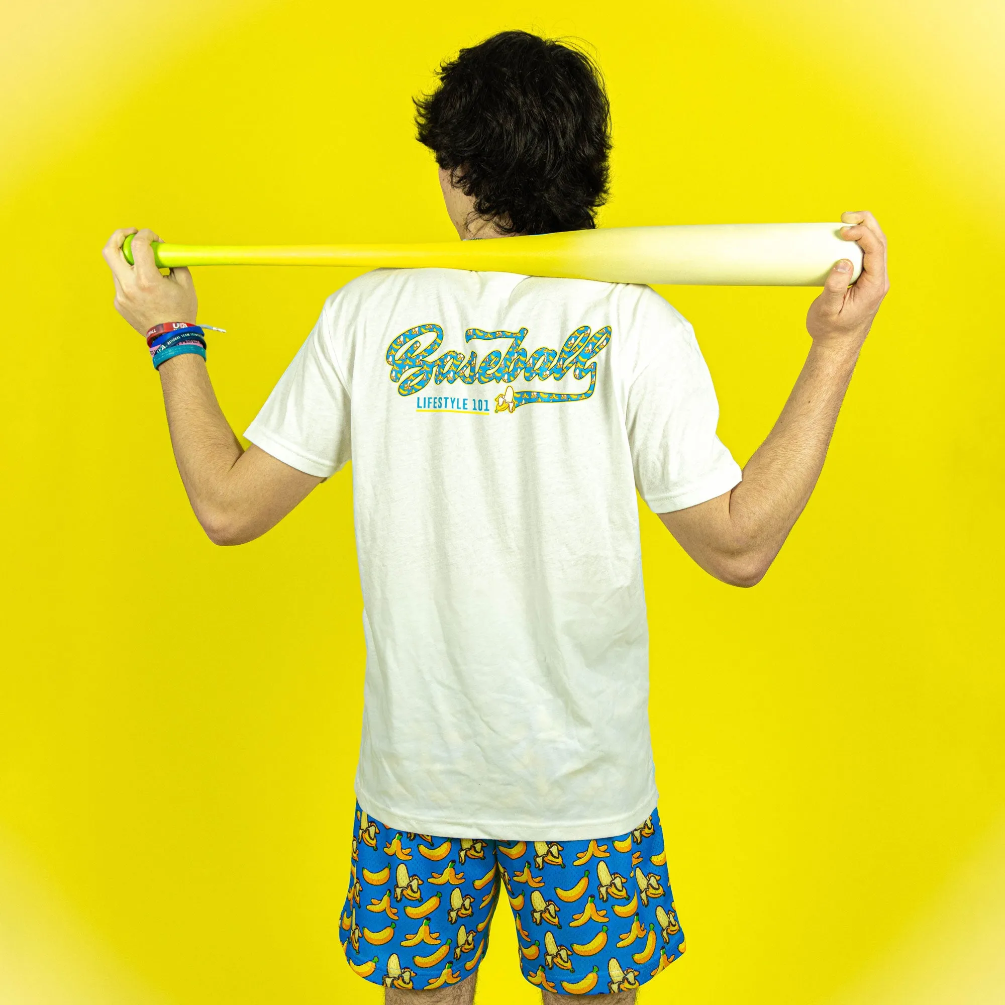 Banana Tee - White