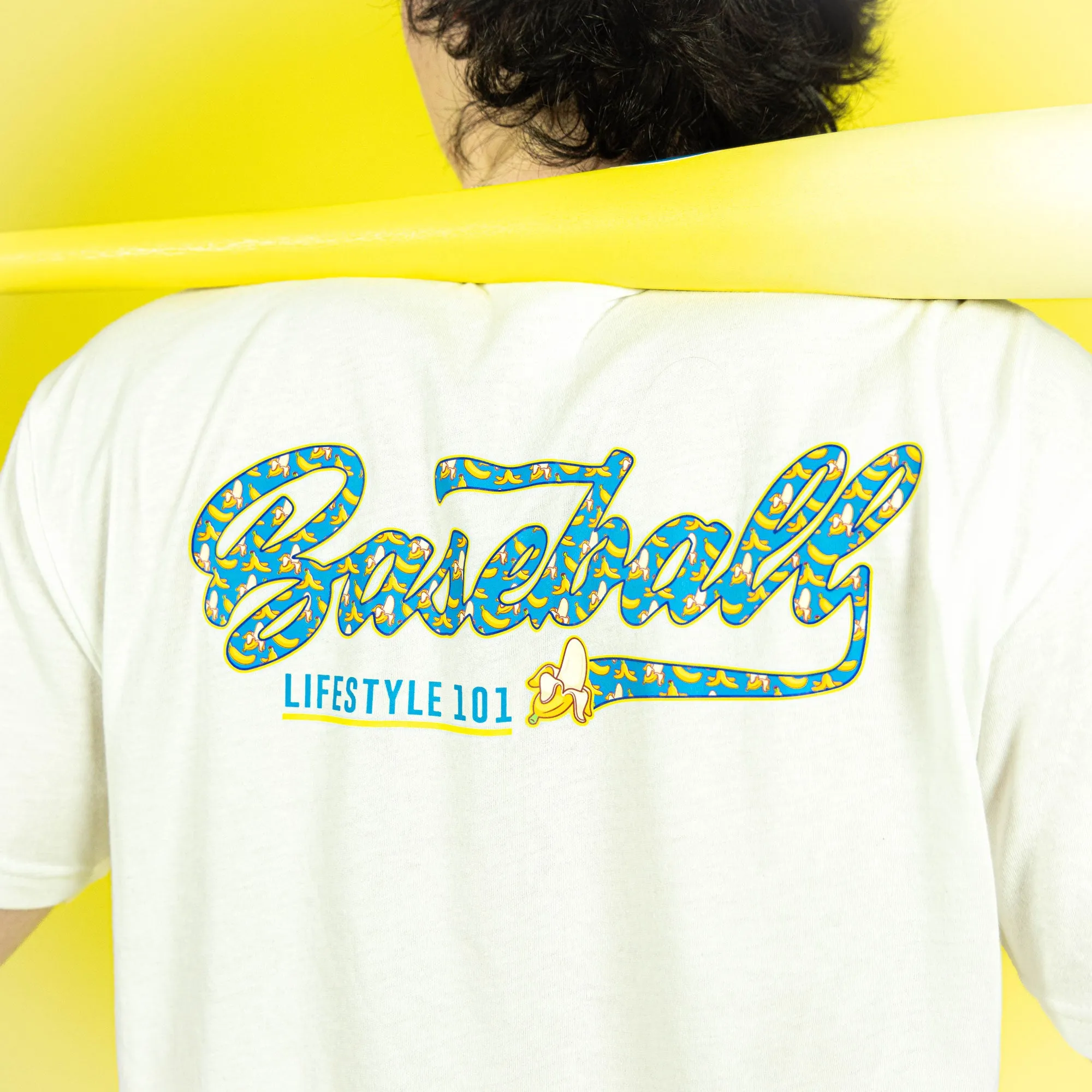 Banana Tee - White