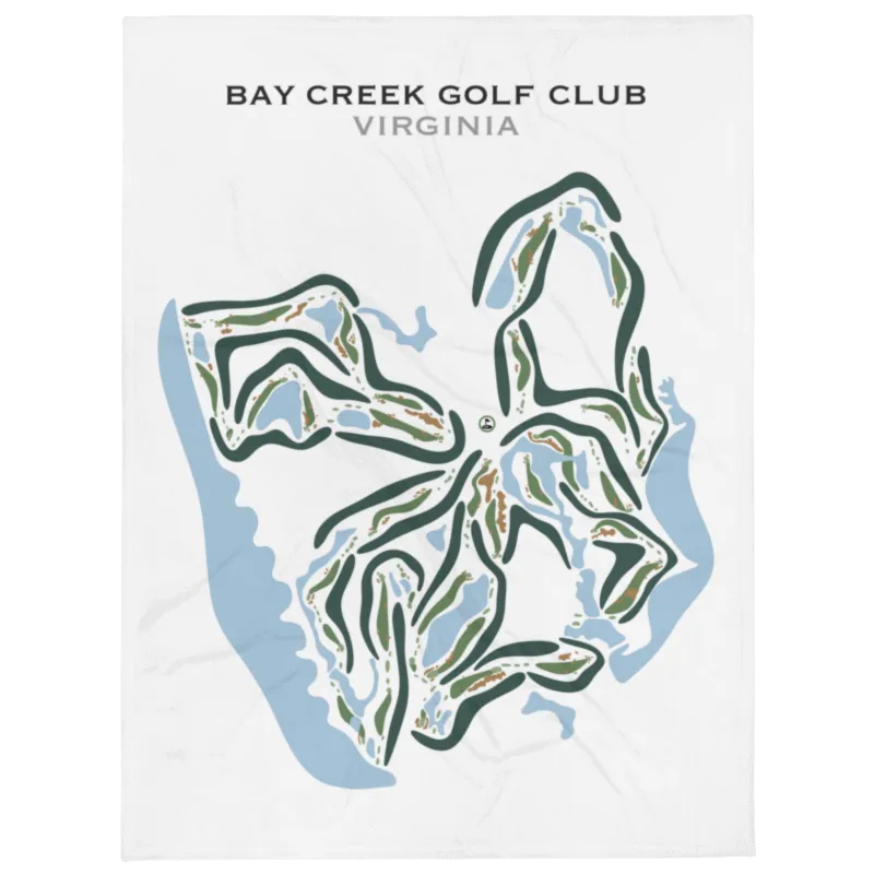 Bay Creek Golf Club, Virginia - Printed Golf Courses