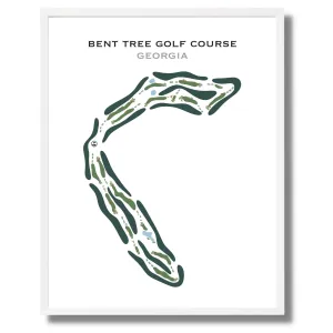 Bent Tree Golf Course, Georgia - Printed Golf Course