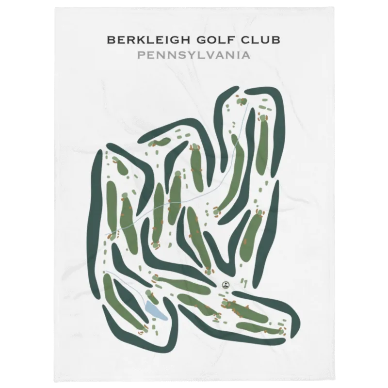 Berkleigh Golf Club, Pennsylvania - Printed Golf Courses