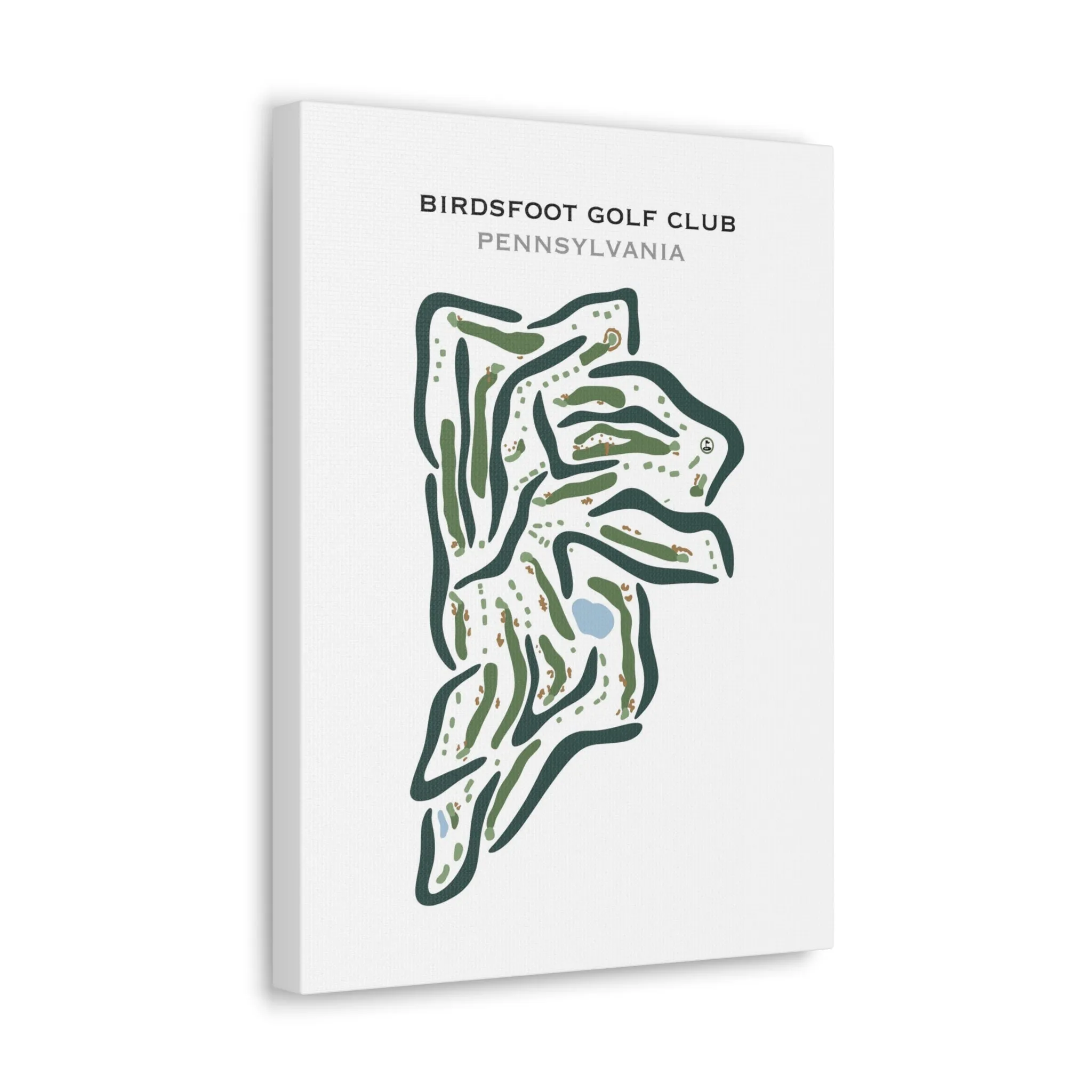 Birdsfoot Golf Club, Pennsylvania - Printed Golf Courses