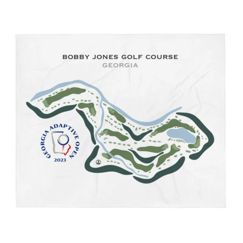 Bobby Jones Golf Course, Georgia - Printed Golf Courses