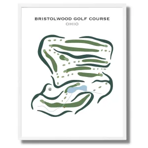 Bristolwood Golf Course, Ohio - Printed Golf Courses