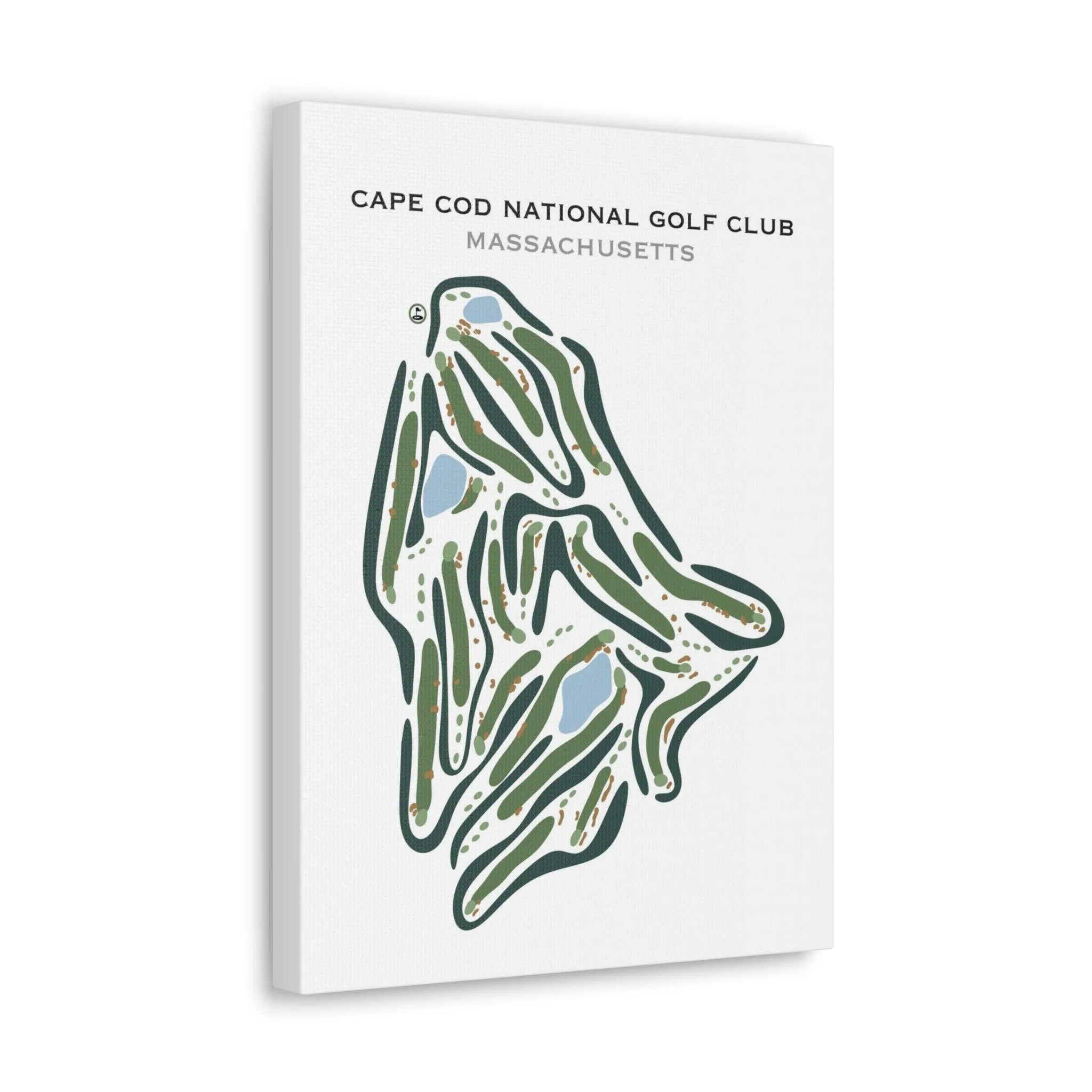 Cape Cod National Golf Club, Massachusetts - Printed Golf Courses