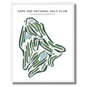 Cape Cod National Golf Club, Massachusetts - Printed Golf Courses