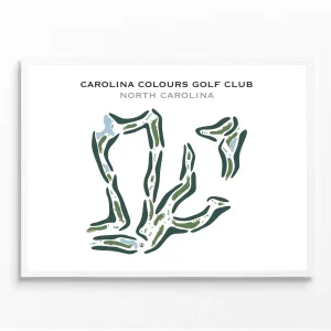 Carolina Colours Golf Club, North Carolina - Printed Golf Course