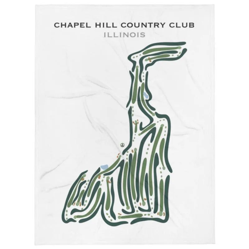 Chapel Hill Country Club, Illinois - Printed Golf Courses