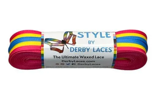 Derby Laces Pride Style 72in Pair