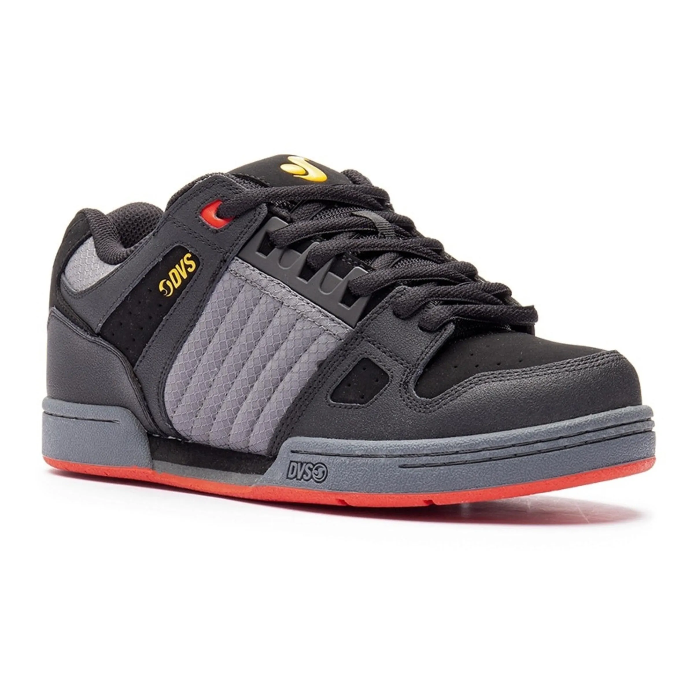 DVS Celsius Black Fiery Yellow Nubuck