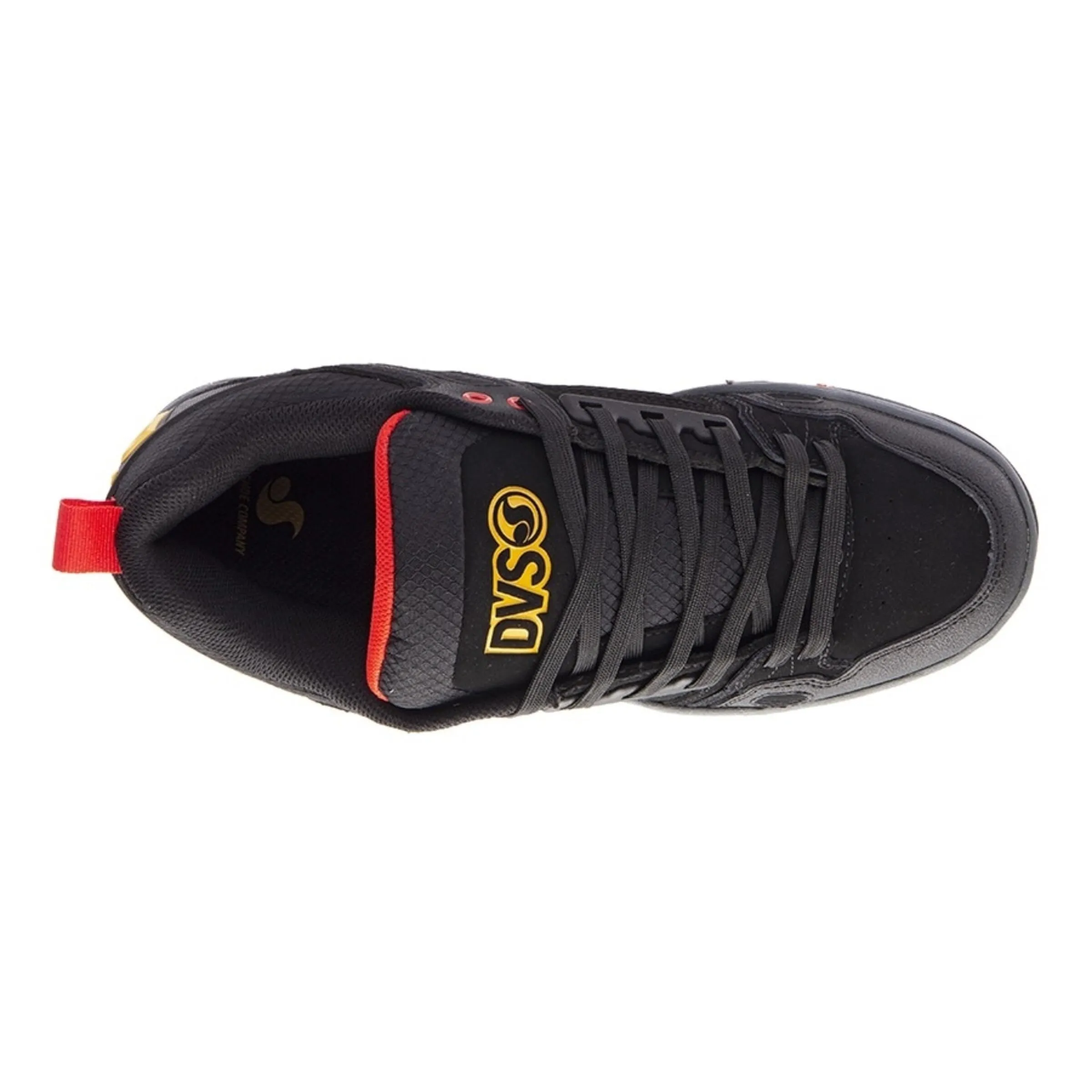 DVS Celsius Black Fiery Yellow Nubuck