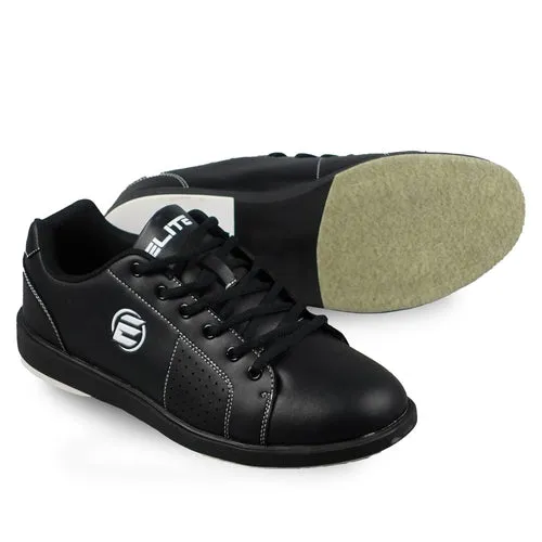 ELITE Men's Classic Black Bowling Shoes