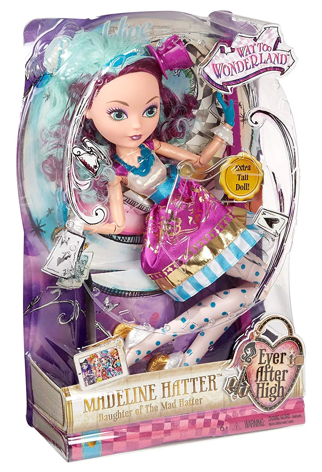 Ever After High Way To Wonderland Madeline Hatter 17" Doll