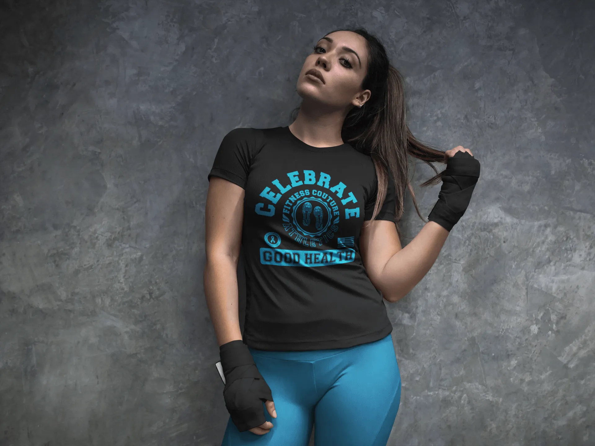 Fitness Couture Athletics - Celebrate Good Health Tshirt