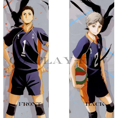 Haikyuu!! Daichi Sawamura and Sugawara Koushi Dakimakura