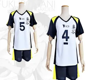 Haikyuu!! Team Fukurodani Jersey Cosplay Costume