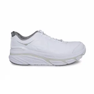 Hoka One One Valor White Running Shoes