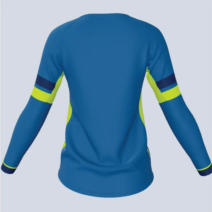 Ladies ProCut LS Custom Roll Jersey