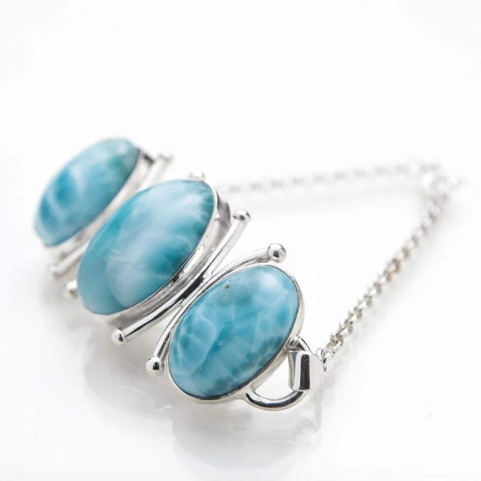 Larimar Charlotte Bracelet