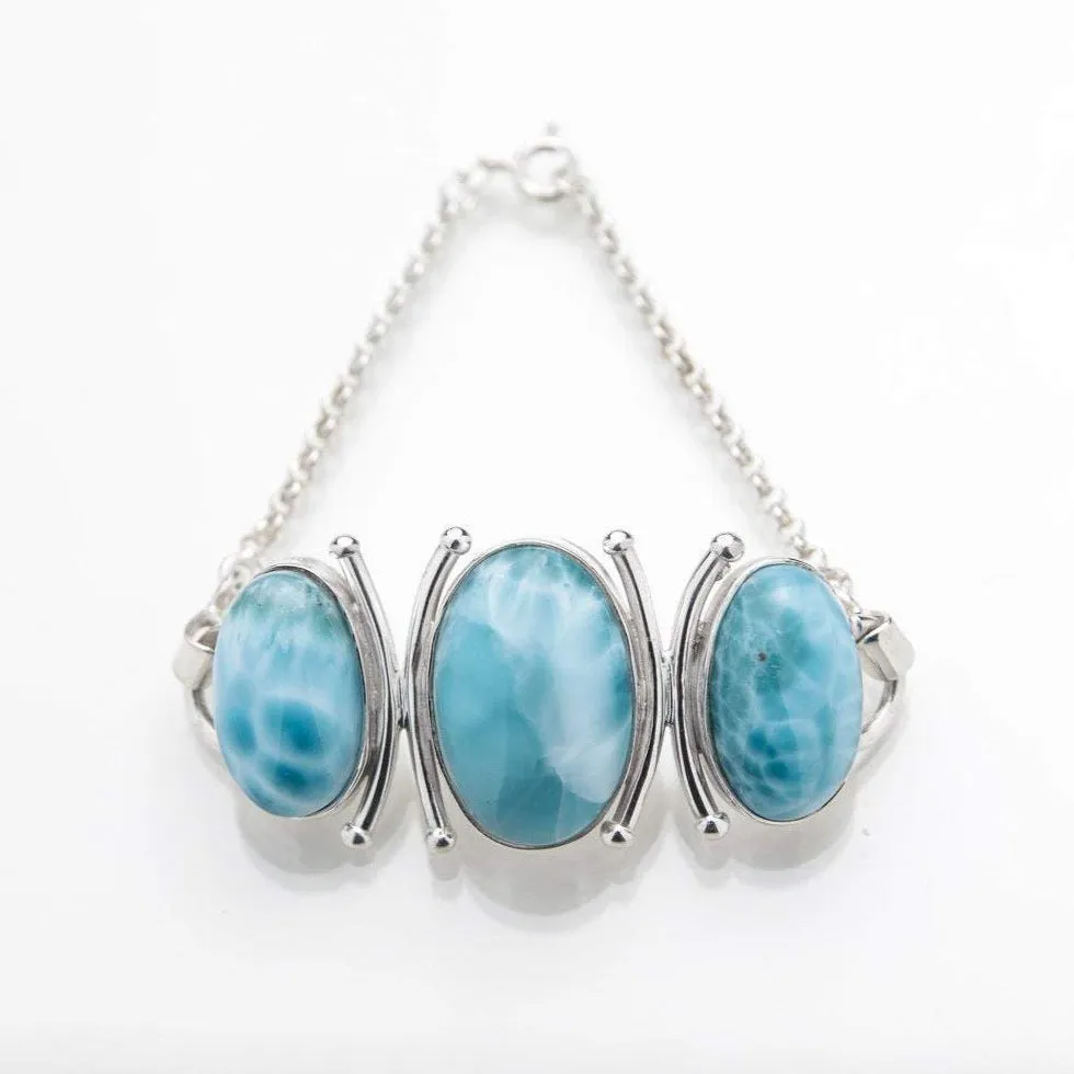 Larimar Charlotte Bracelet