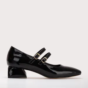 Lizbeth - Black Mary Jane Shoes