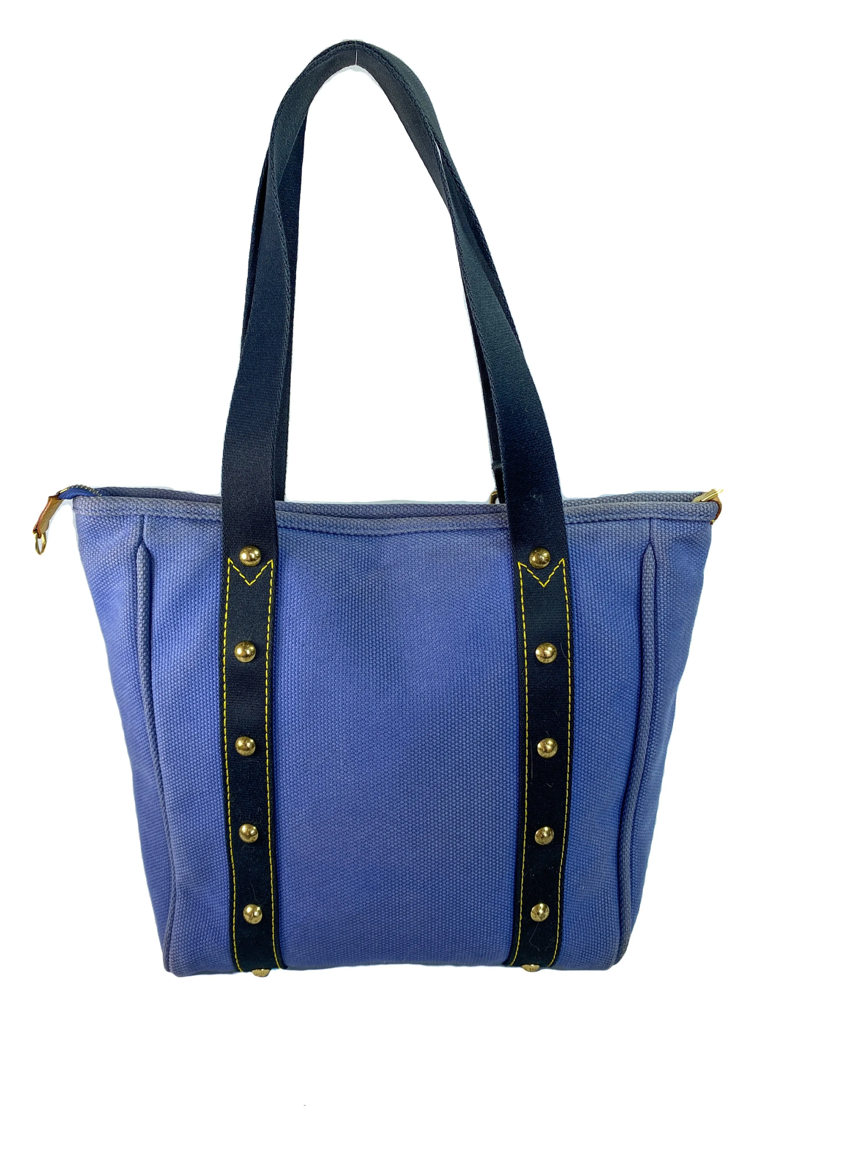 Louis Vuitton blue cabas antigua mm tote