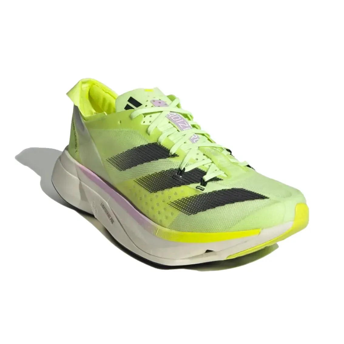 Mens Adidas Adizero Adios Pro 3 - Green Spark / Aurora Metallic