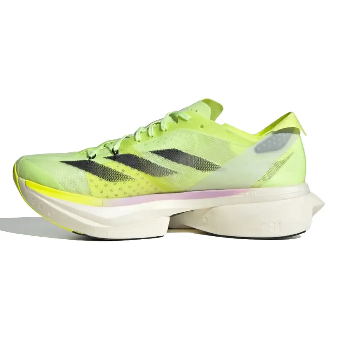 Mens Adidas Adizero Adios Pro 3 - Green Spark / Aurora Metallic