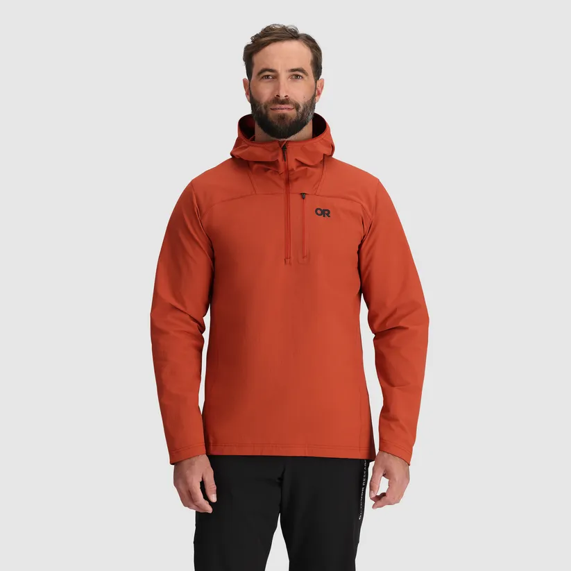 Mens Freewheel Half Zip Hoodie