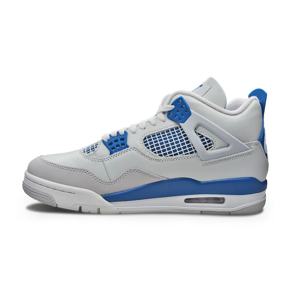 Mens Nike Air Jordan 4 Retro Off White 'Military Navy'