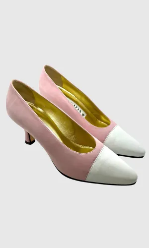 PINK ESCADA HEELS • Women's size US 6.5