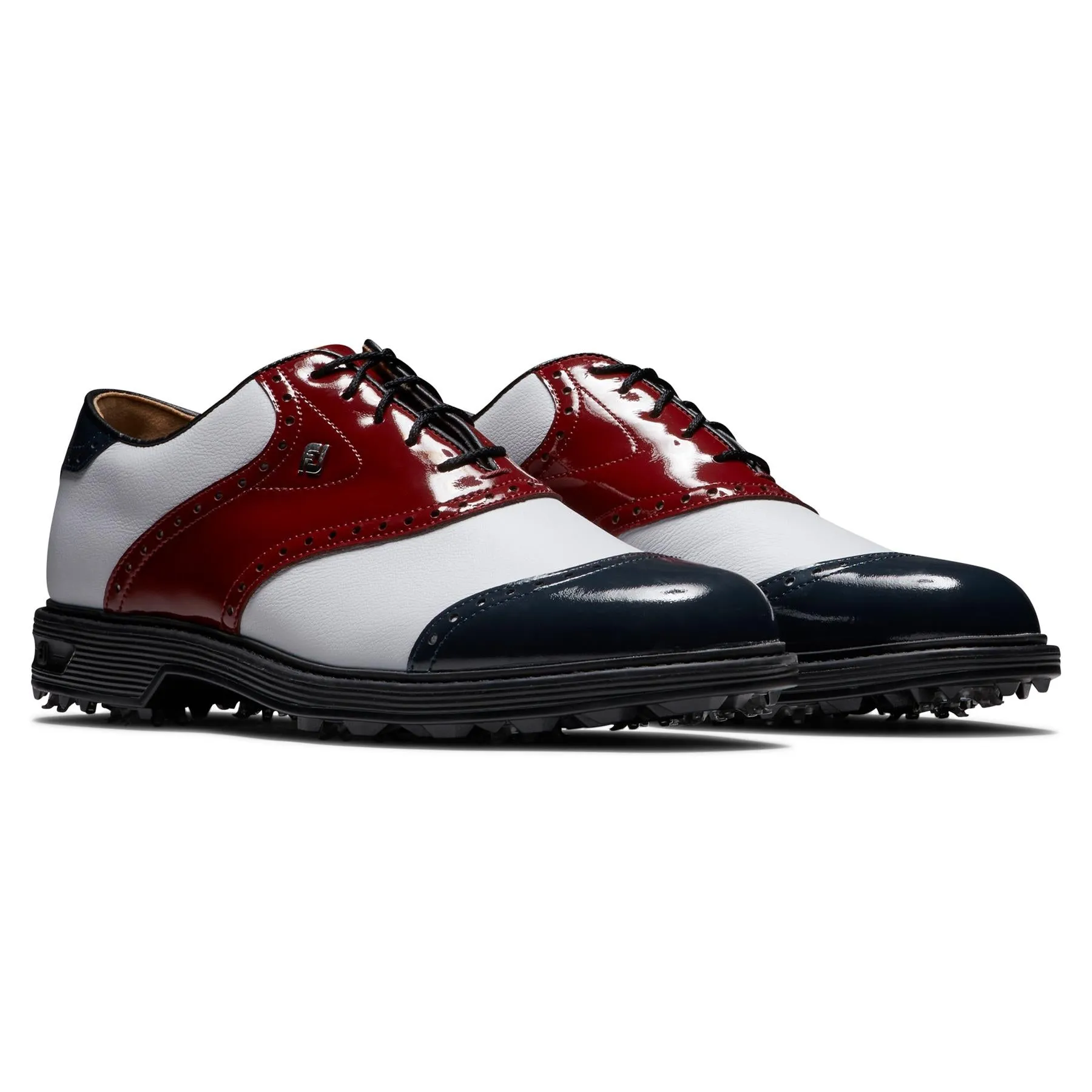 Premiere Series Wilcox Golf Shoes White/Navy/Wine - AW24