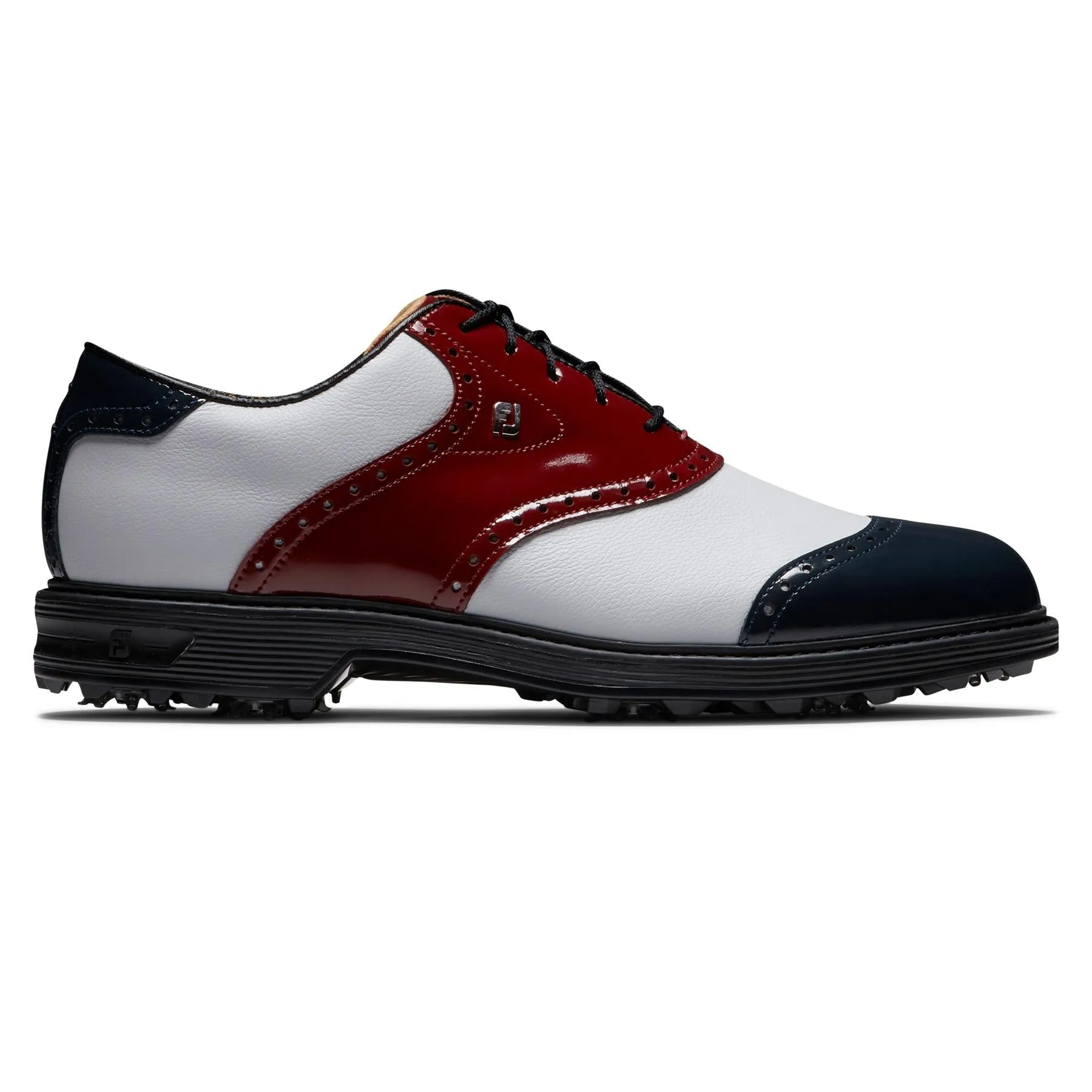 Premiere Series Wilcox Golf Shoes White/Navy/Wine - AW24