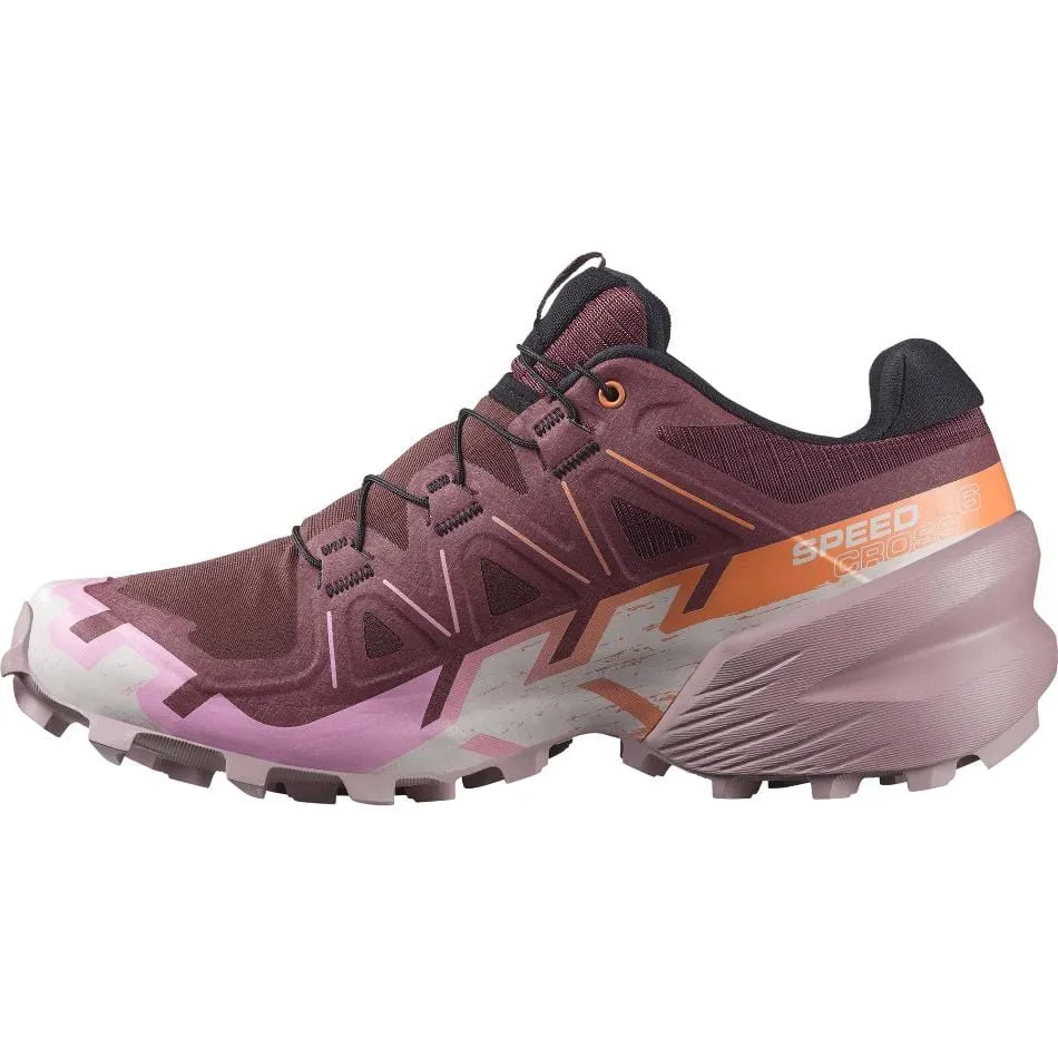 Salomon Speedcross 6 Women's Running Shoes Catawba Grape/Papaya/Deauville Mauve AW24