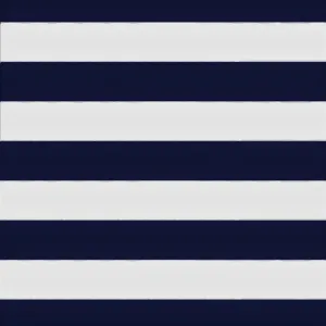 Striped Canvas - Navy/White