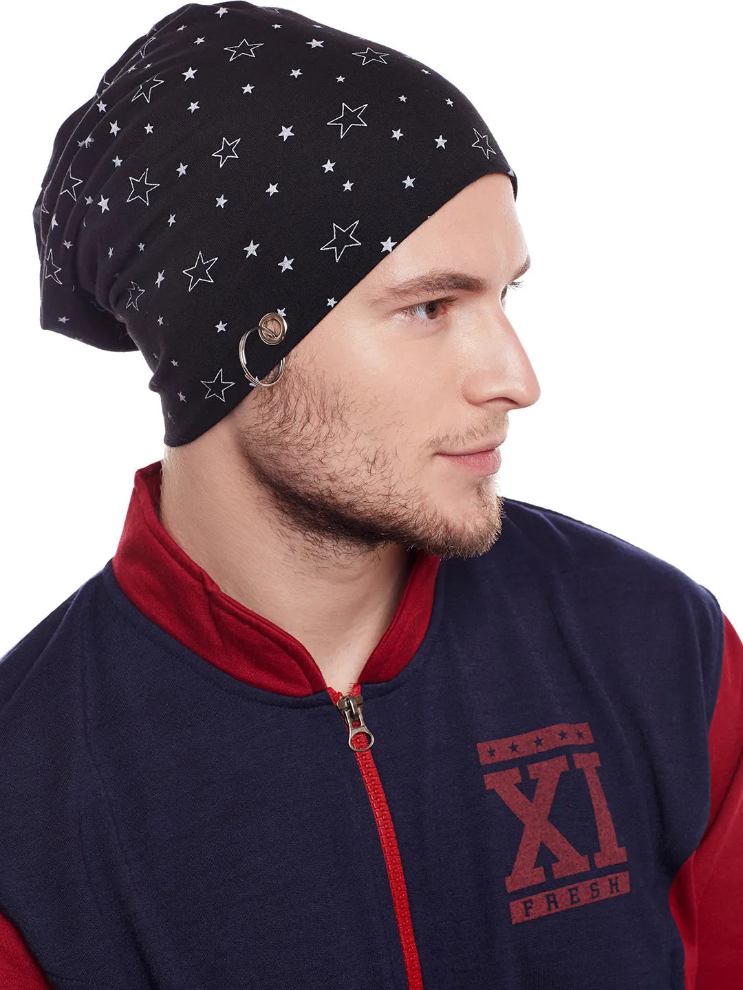 Vimal Jonney Black colour caps for Men