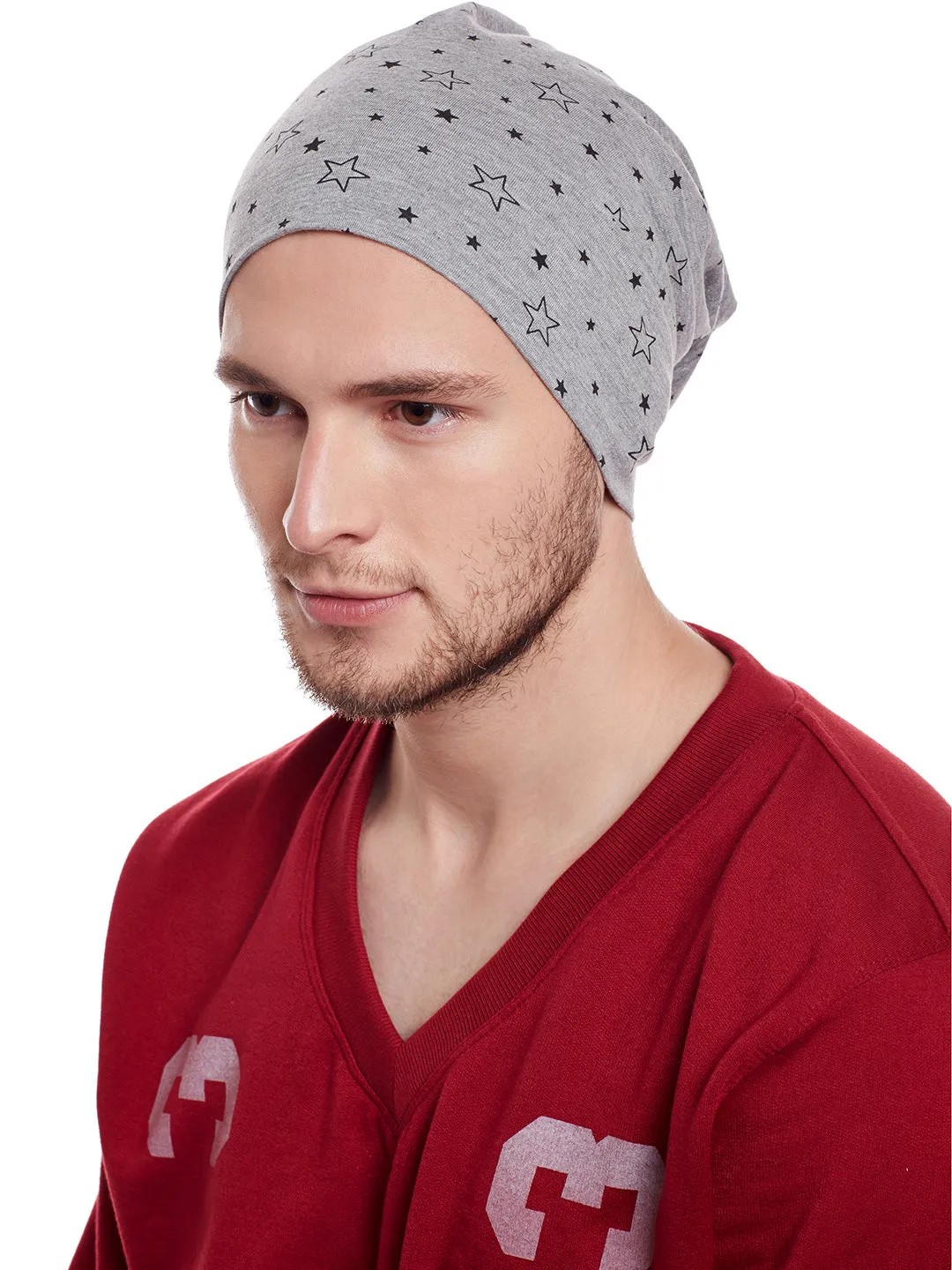 Vimal Jonney Grey colour caps for Men